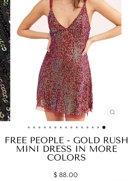 Free People Dresses & Skirts - Free People Gold Rush Mini Dress